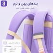 کوله پشتی مدرسه‌ای دخترانه XCD