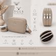 کیف دوشی زنانه YGLS چرم میکروفایبر 