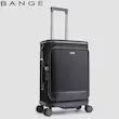 چمدان چرخ‌دار ضدآب مسافرتی بنج Bange QL700 Bange QL700 Medium Travel Suitcase Fabric Haki with 4 Wheels Height 57cm