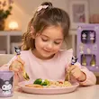 قاشق چنگال کودک طرح کرومی
