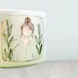 ماگ نقاشی دستی دختر