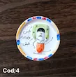 زیرسیگاری دست ساز سرامیکی برجسته