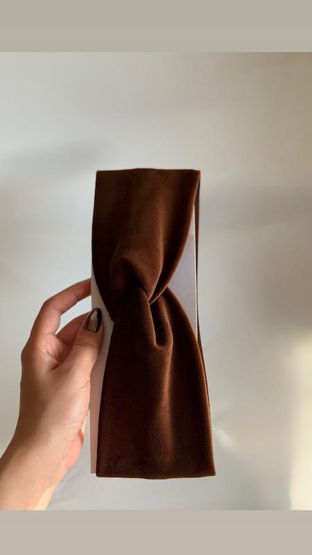 هدبند گره ای مخملی
