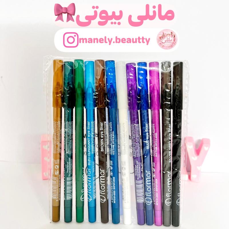پک مداد چشم رنگی فلورمار