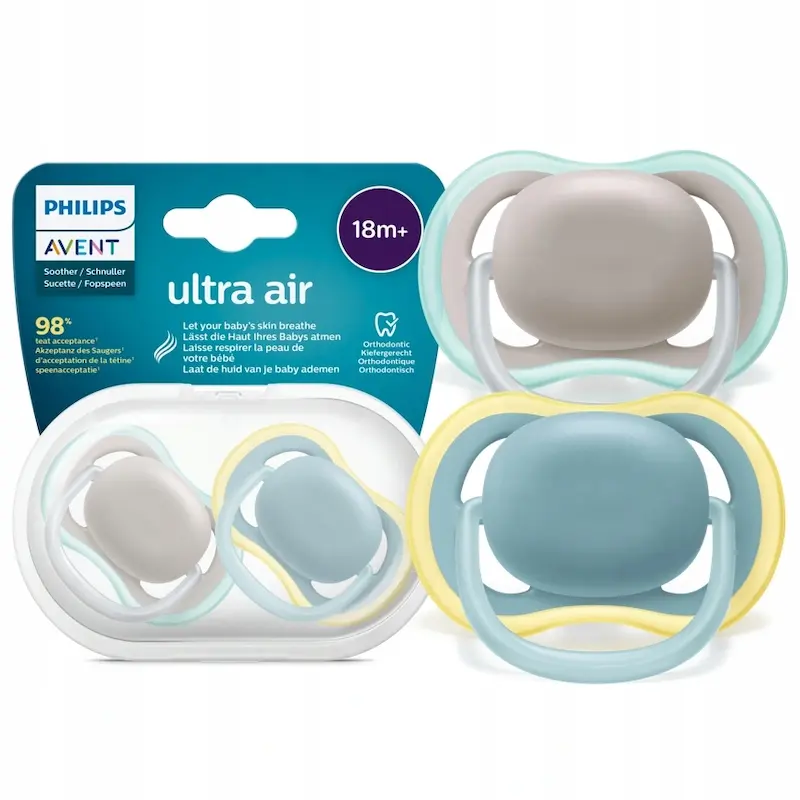 پستانک اونت  مثبت 18 ماه Philips Avent Ultra Air