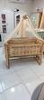 گهواره و تخت کنارمادر چوبی مدل پرنسس تا پنج سال