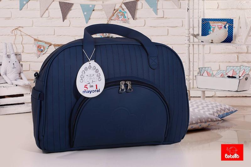 ساک لوازم کودک چرم طرح مایورال ببتو (Bebetto)