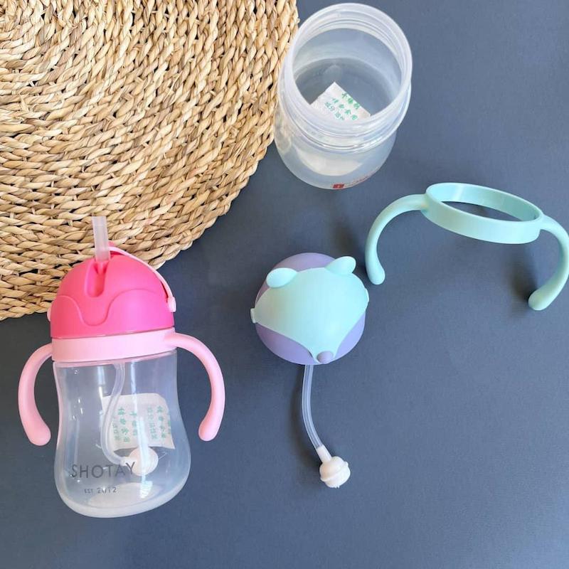 لیوان آبمیوه خوری ضد چکه نی دار شوتای shotay