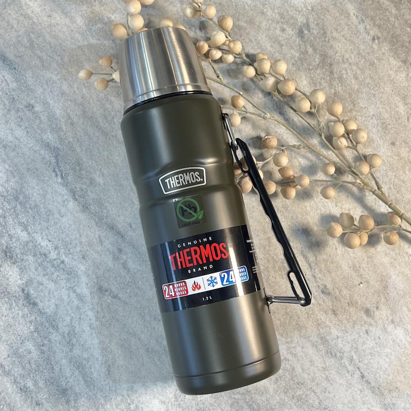 فلاسک 1/2 لیتر برند ترموس THERMOS دسته دار 