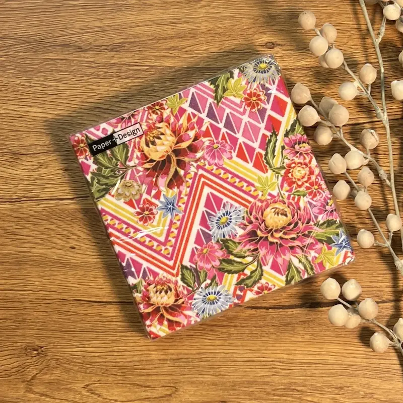 دستمال کاغذی تزئینی سفره برند دونی (DUNI) آلمان بسته 20 عددی 003