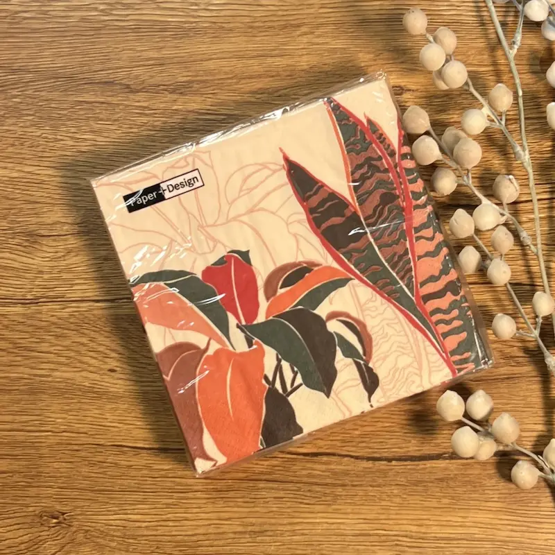 دستمال کاغذی تزئینی سفره برند دونی (DUNI) آلمان بسته 20 عددی 004