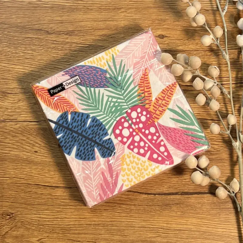 دستمال کاغذی تزئینی سفره برند دونی (DUNI) آلمان بسته 20 عددی 006