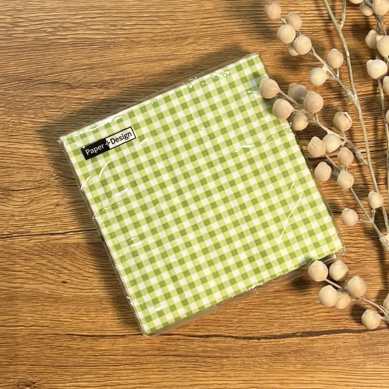 دستمال کاغذی تزئینی سفره برند دونی (DUNI) آلمان بسته 20 عددی 010