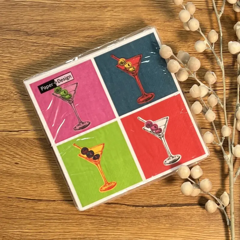 دستمال کاغذی تزئینی سفره برند دونی (DUNI) آلمان بسته 20 عددی 011