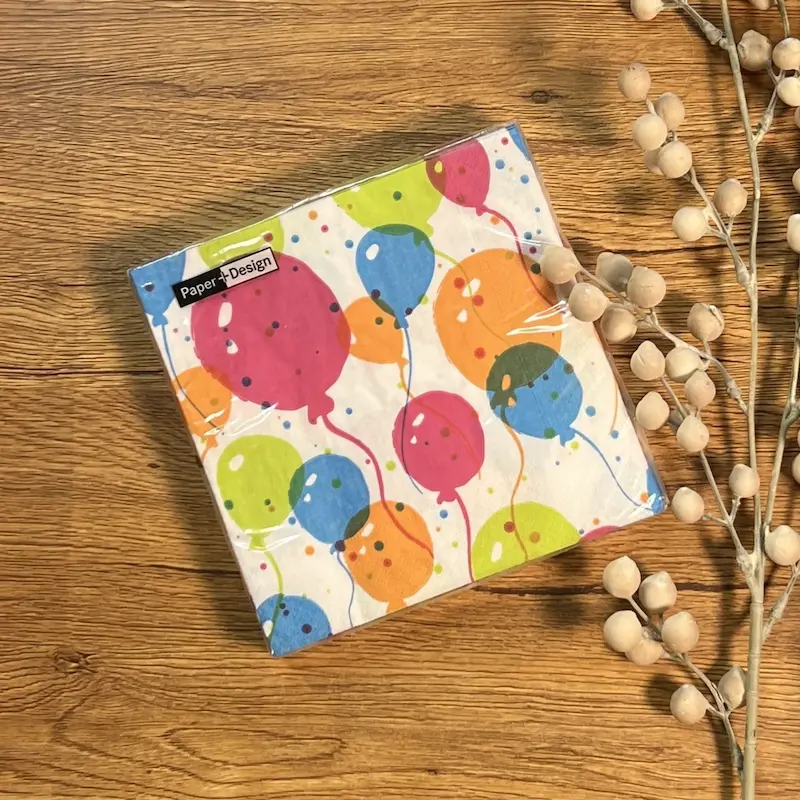 دستمال کاغذی تزئینی سفره برند دونی (DUNI) آلمان بسته 20 عددی 016