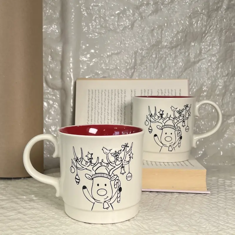 ماگ سرامیکی ادمک کریسمسی