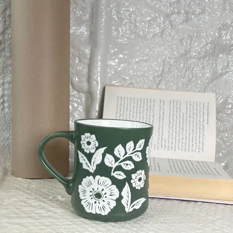 ماگ سرامیکی سبز
