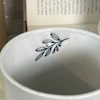 ماگ سرامیکی گل برگ