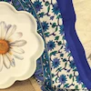 سینی طرح  گل داوودی قطر 28 و36 از برند Zucci 