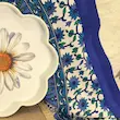 سینی طرح  گل داوودی قطر 28 و36 از برند Zucci 
