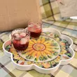 سینی طرح خورشید قطر36 از برند Zucci 