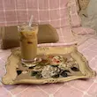 سینی مستعطیل طرح باغچه قطر31*21از برند Zucci 