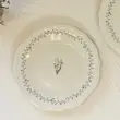 بشقاب طرح گل زرد قطر 25 English Home