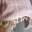 رومیزی صورتی  6تا8 و 4تا6 نفره دنی هوم