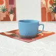 نیم لیوان شیاردار سرامیکی 