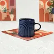 نیم لیوان طرح انتزاعی