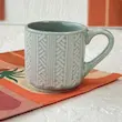 شات اسپرسو سرامیکی طرح راه راه
