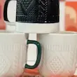 ماگ سرامیکی طرح برجسته