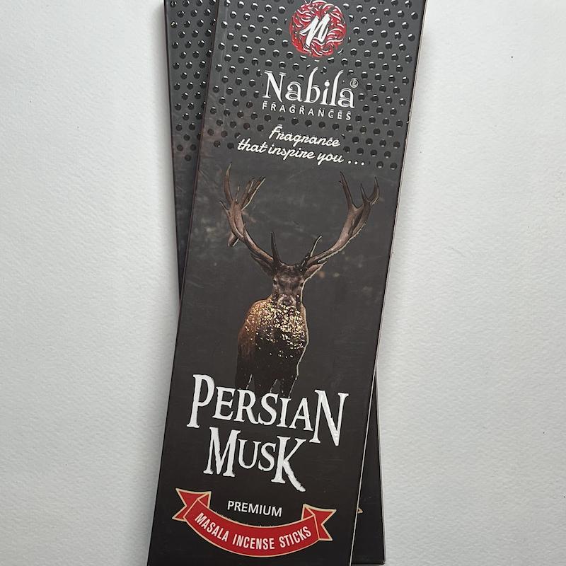 عود مشک ایرانی ( پرشین مشک ) نابیلا ۵۰ گرمی ( Nabila Persian Musk incense 50 gr )