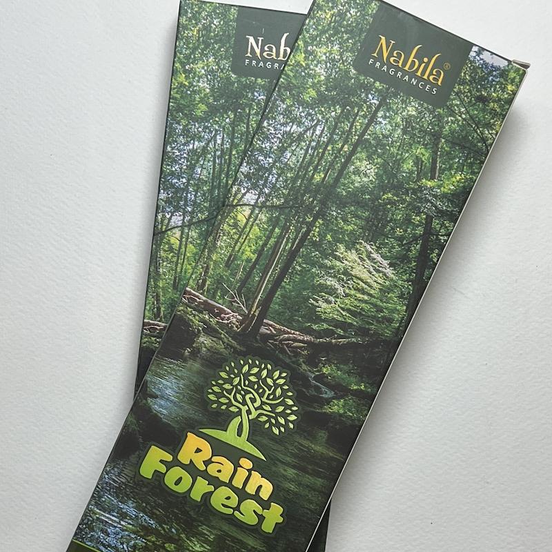 عود جنگل بارانی ( رین فارست ) نابیلا ۵۰ گرمی ( Nabila Rain Forest Incense 50 gr )
