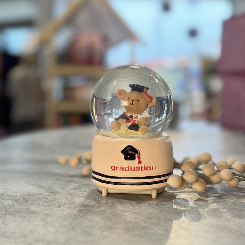 گوی موزیکال برفی طرح تدی 1007