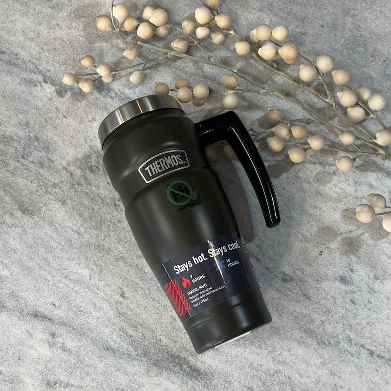 تراول ماگ دسته دار 470 میل برند ترموس THERMOS