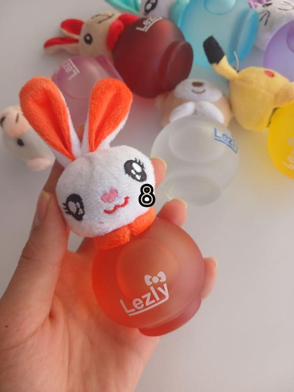 ادکلن کودک لزلی طرح خرگوش نارنجی