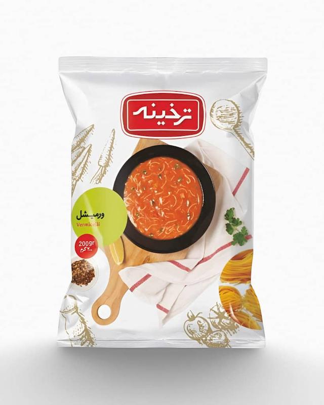 رشته سوپی (ورمیشل) ترخینه 200 گرم
