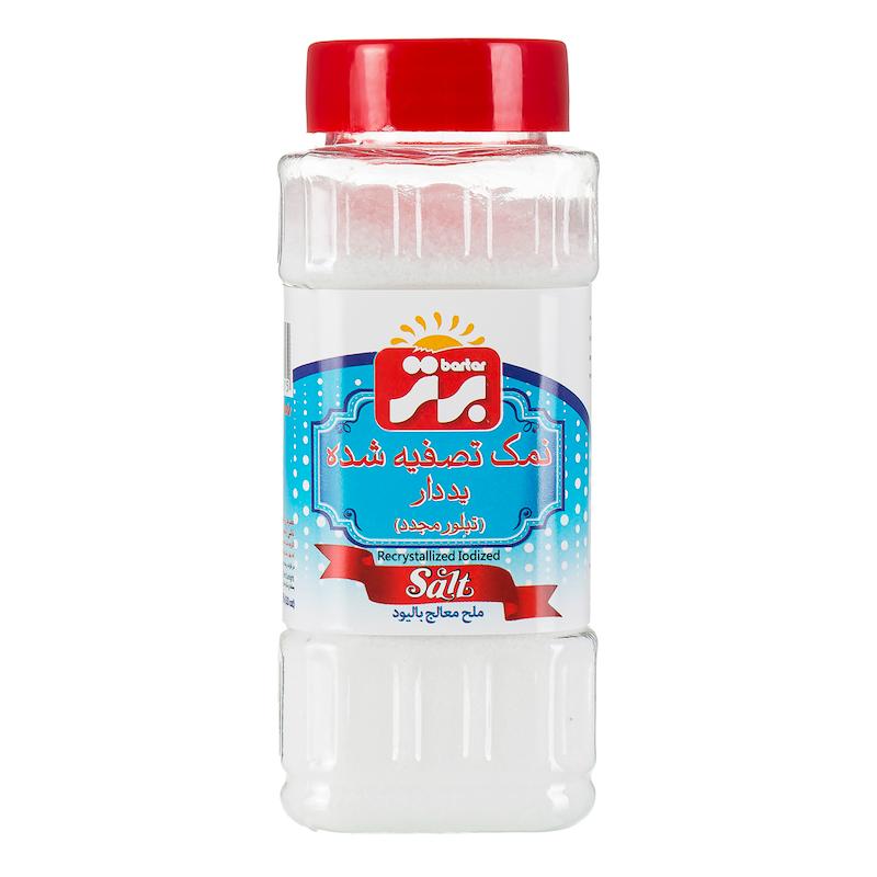 نمک تصویه شده یددار برتر 250 گرم