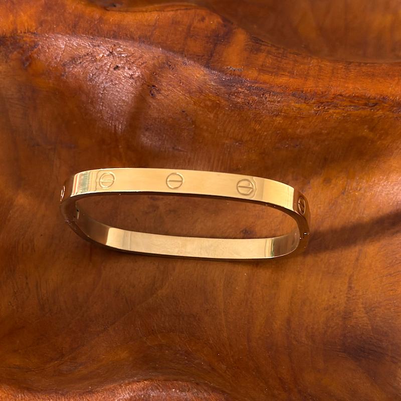 دستبندالنگویی مستطیلی کارتیه