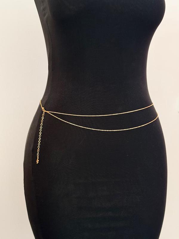 زنجیرشکم دولایه اویز مار