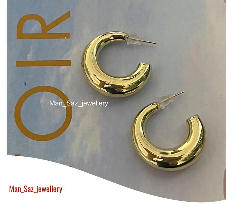 گوشواره دایره توپولی