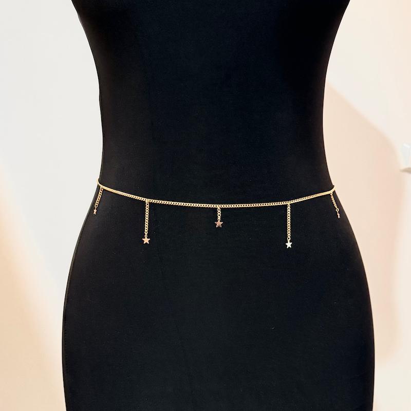 زنجیرشکم کارتیه اویز ستاره