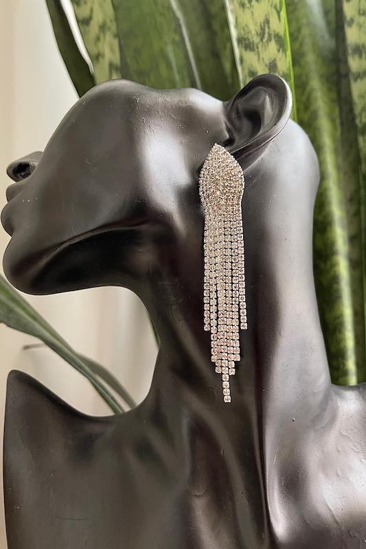 گوشواره تمام نگین