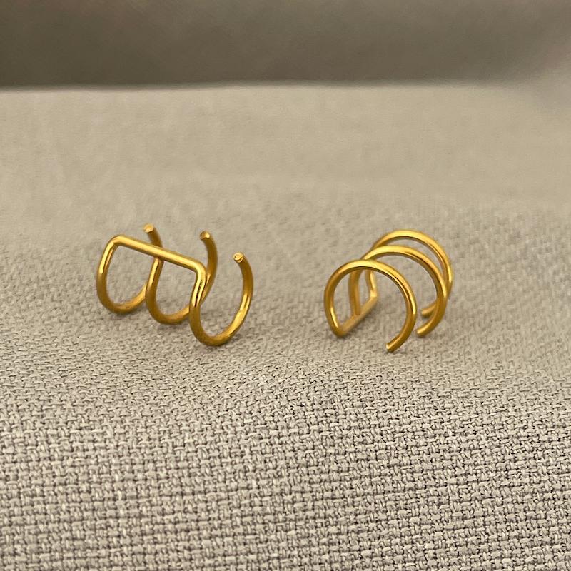 پیرسینگ گوش فیک ساده