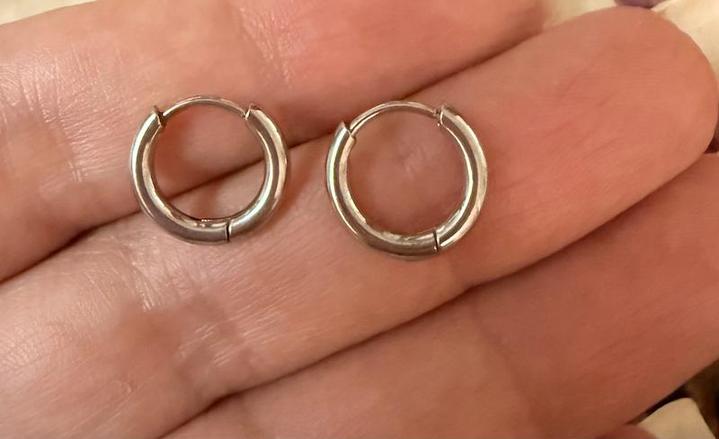 گوشواره حلقه ای کوچک