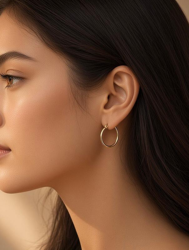 گوشواره حلقه ای سایز کوچک