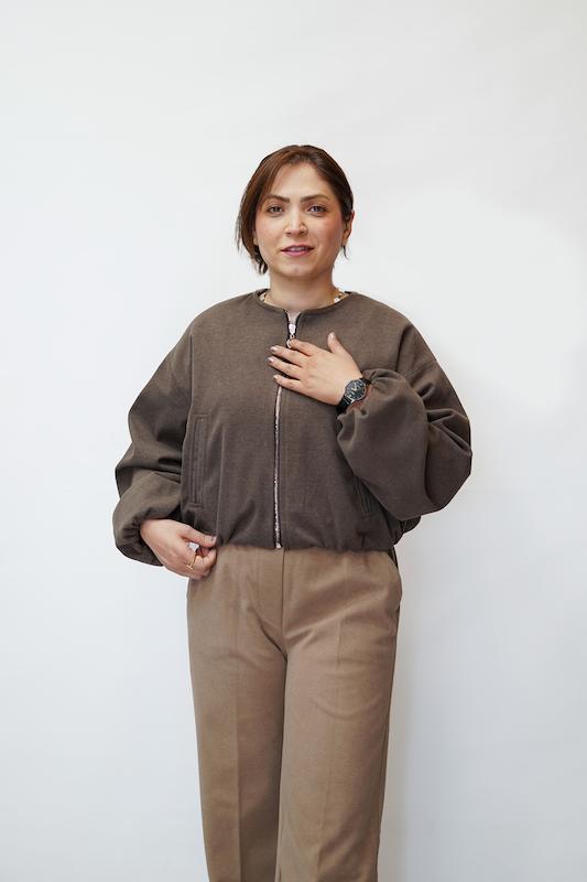 بامبر جکت ساده