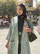 مانتو یقه امریکایی 16277