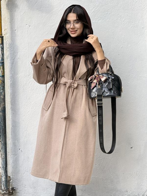 پالتو فوتر دو دکمه 17826